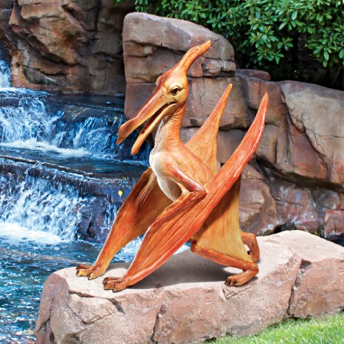 JQ6627 Scaled Jurassic Pterodactyl Dinosaur Statue (Scaled Jurassic Pterodactyl Dinosaur)