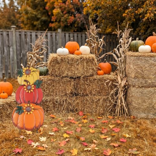 Fall Decorations for Home Outdoor (Red)