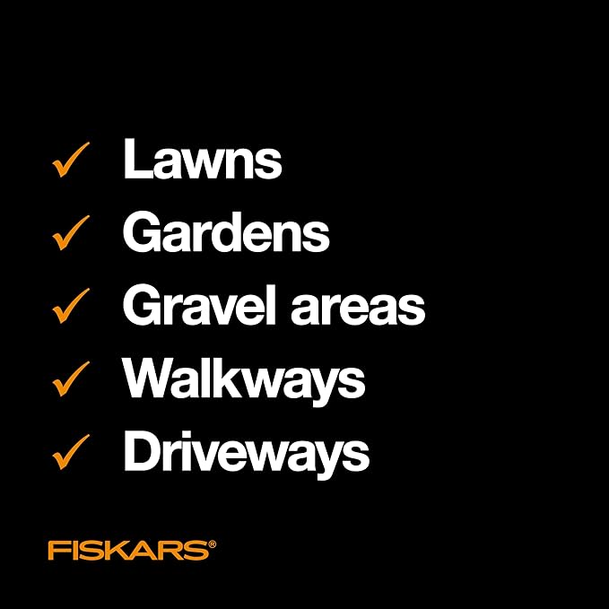 Fiskars 3-Claw Stand Up Weed Puller Tool, Gardening Weeder, Hand Weeding Tool with 39" Long Ergonomic Handle with Easy-Eject Mechanism