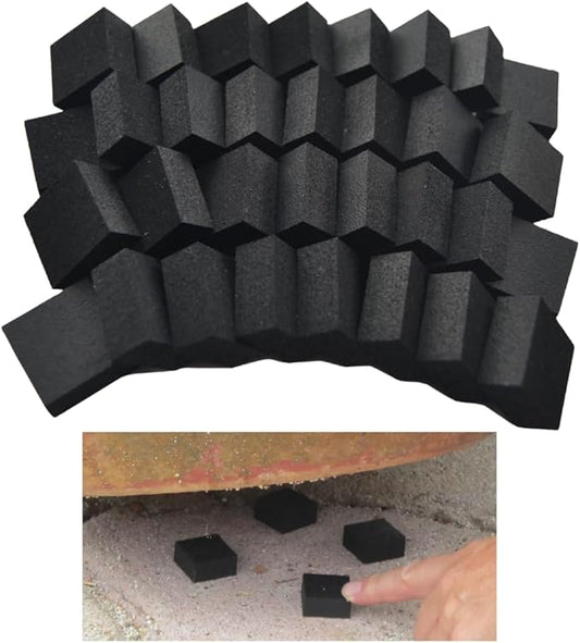 '- Invisible Pot Feet to Elevate up to 8 Flower Plant Planters or Statues | - Image 2