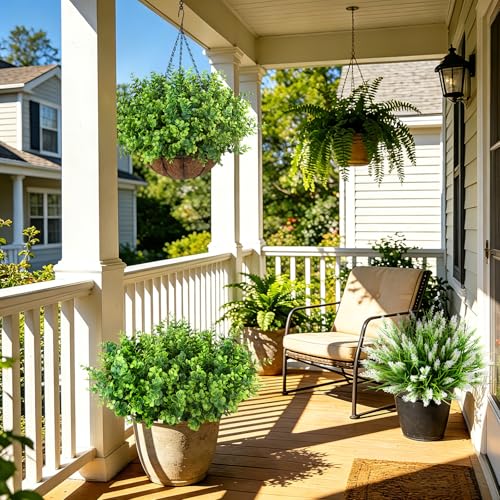 Artificial Greenery Eucalyptus Boxwood (Eucalyptus / 12PCS)