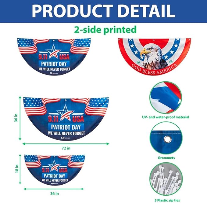 Custom America 250th Anniversary Bunting Flag, Personalized Name Semiquincentennial Flag, America 1776 2026 Banner, USA 250 Years Outdoor Decor, Patriotic Family Family Porch, Fence