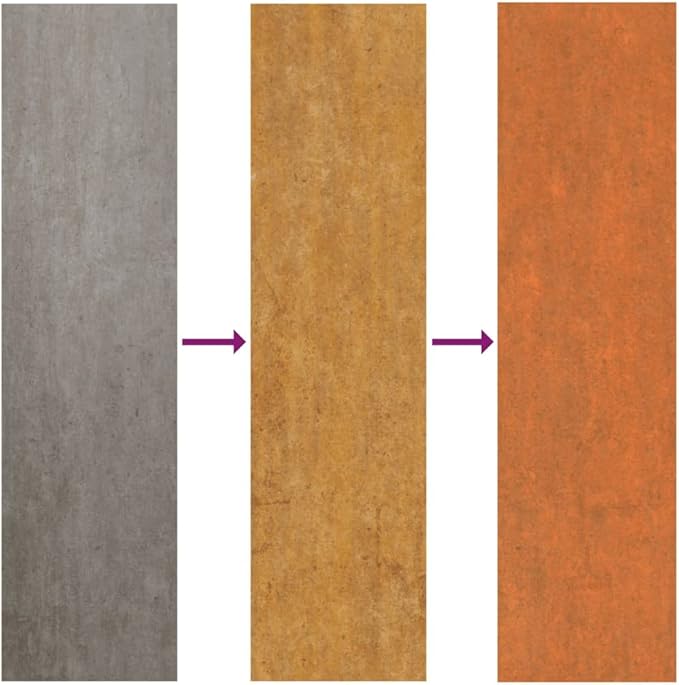 Garden Raised Bed Rusty Brown Corten Steel pots for Plants Porch Decor for Indoor Outdoor 63 x 31.5 x 17.7 in