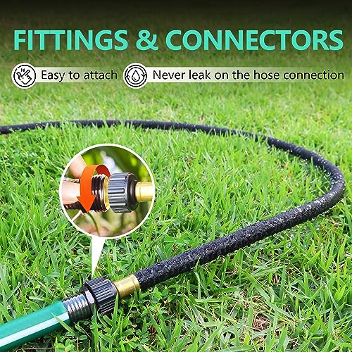 1 2'' Soaker Hose for Garden (25 feet)