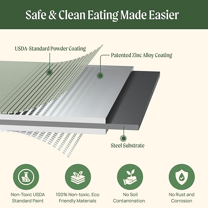 32" Extra Tall Raised Garden Bed Kits, 3.5 x 3.5 x 2.7ft Raised Planter Box - Image 4