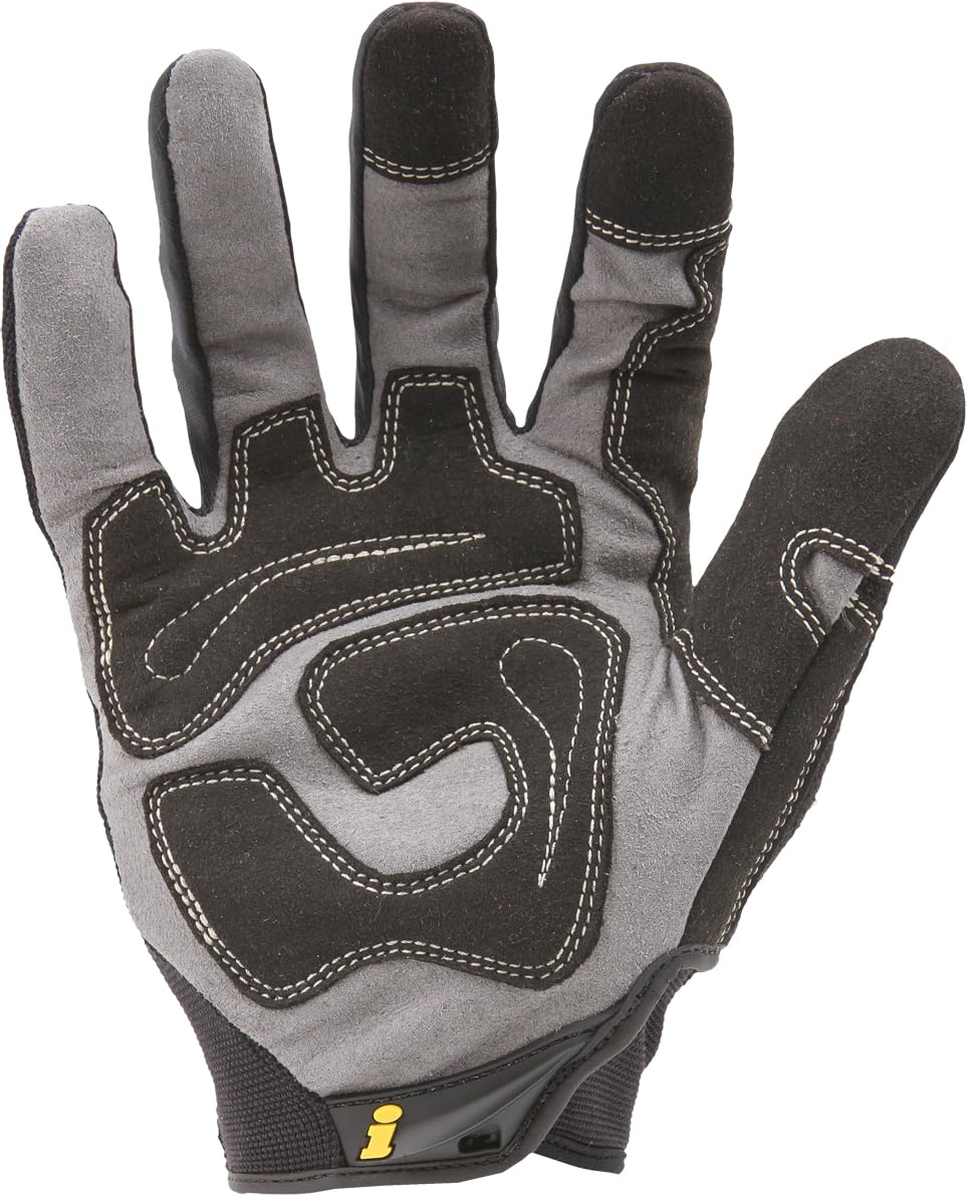 GUG04L General Utility Spandex Gloves (Black / Large (Pack of 1))