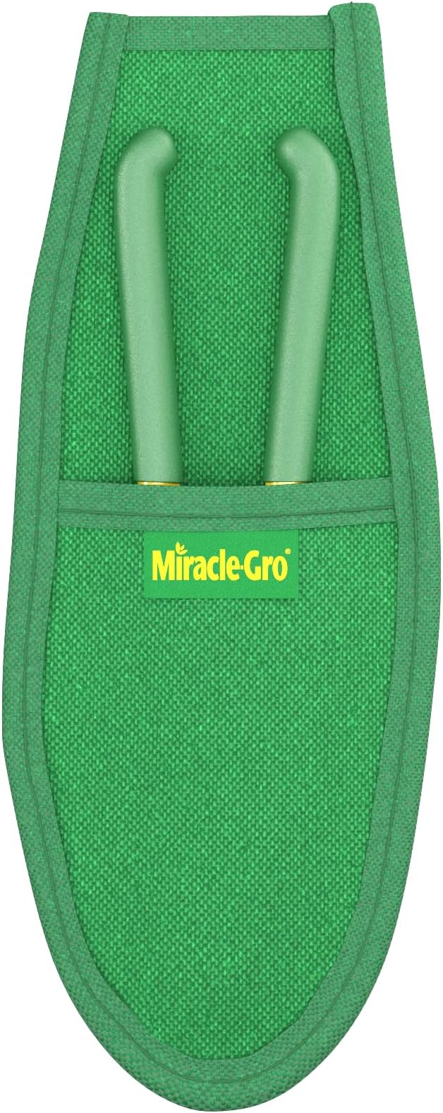 Miracle-Gro 8 in. Bypass Pruning Shears with Belt Pouch – 1/2 in. Cutting Capacity Hand Pruner with Carbon Steel Blade and Comfort Grip – Garden Tool for Live Plants and Soft Stems
