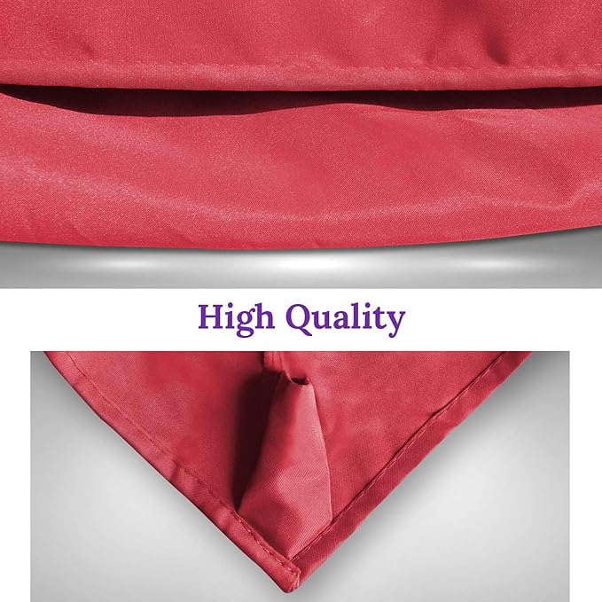 BenefitUSA Top Cover Replacement Umbrella Canopy for 10ft x 6.5 ft 6 ribs Patio Umbrella Outdoor Market (Canopy Only)