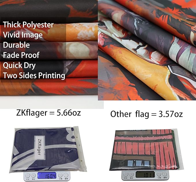 ZKflager Washington Stay Strapped or Get Clapped Flag Cool Funny Flags For Room Guys Quote Meme Banner 3x5 Feet College Dorm Bedroom Wall Man Cave Frat Oil Painting Style