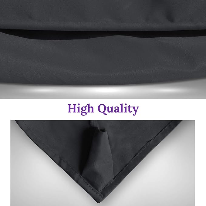 BenefitUSA Top Cover Replacement Umbrella Canopy for 10ft x 6.5 ft 6 ribs Patio Umbrella Outdoor Market (Canopy Only)