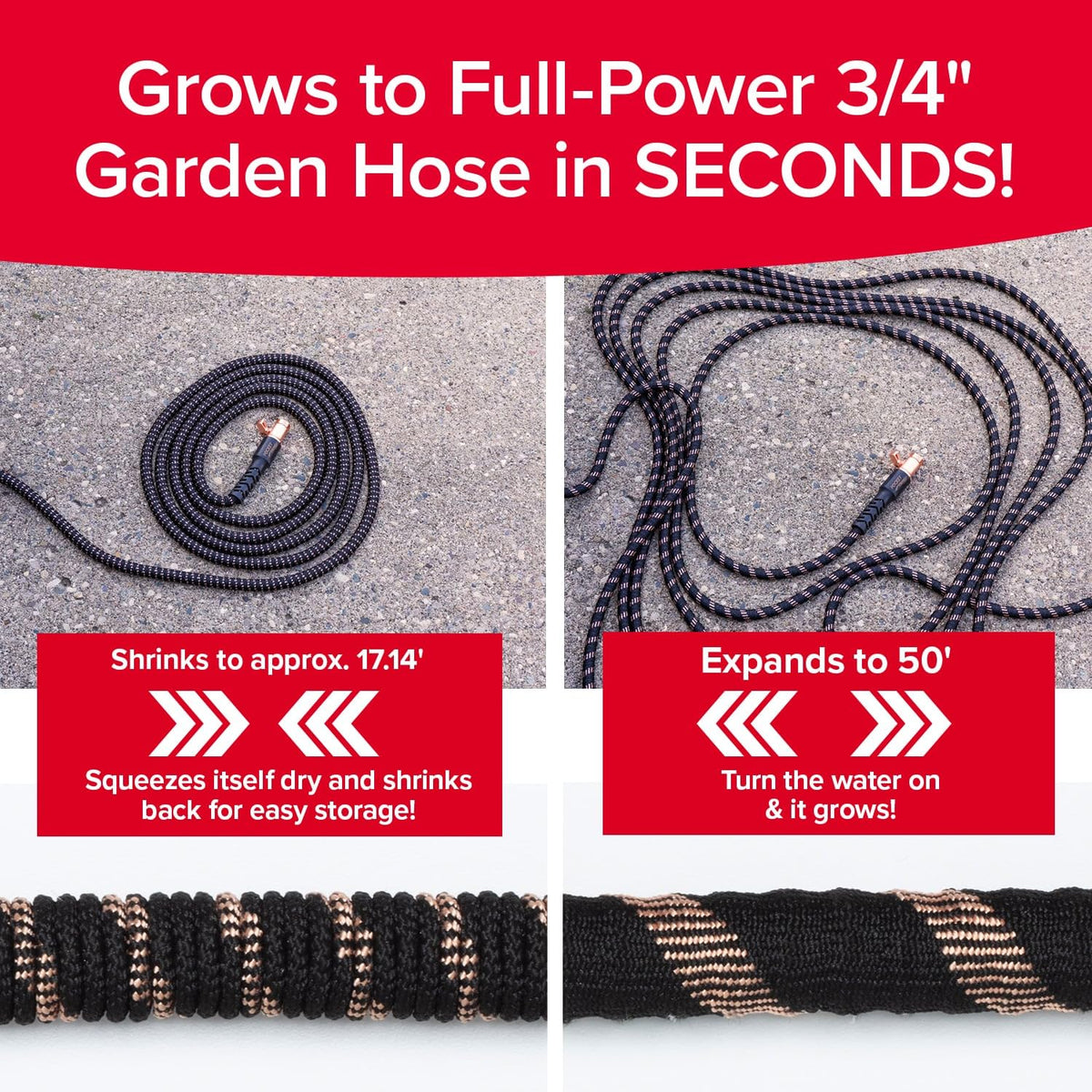 50 FT Copper Bullet Hose (50 Ft)