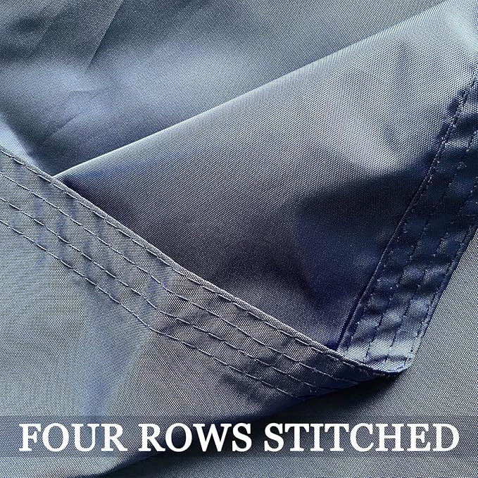 Embroidered Navy Emblem Flag Double Sided 3x5 Outdoor- 300D Heavy Duty Nylon- Military 3x5 Navy Outdoor Banner Flag- Brass Grommets & 4 Rows Stitched
