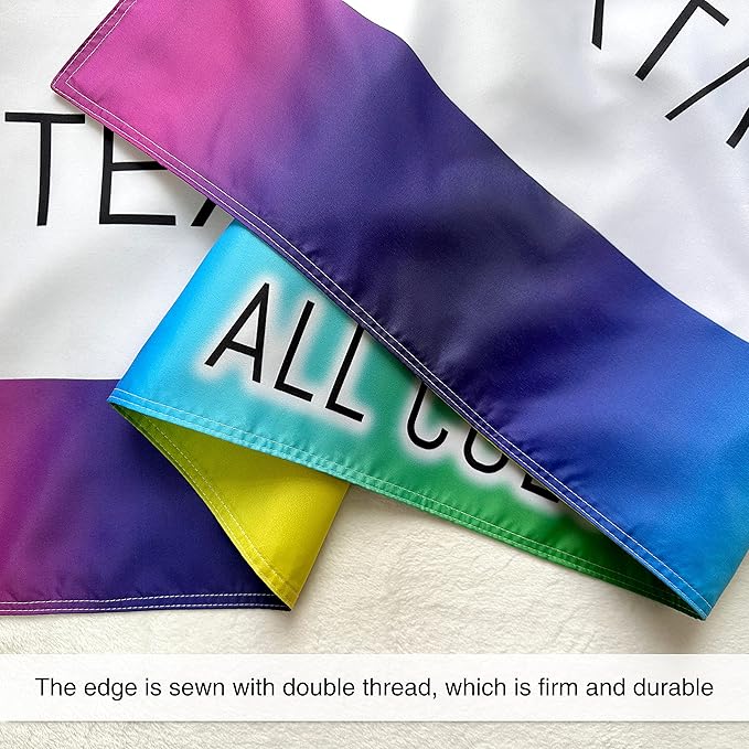 Show Two Designs on One Flag - Custom Double Sided flag 3X5 FT-Print Your Own Logo/Photo/Picture/Text-Personalized Outdoor Pink Flags Banners-Customized Indoor decoration Gift 3x5 Foot