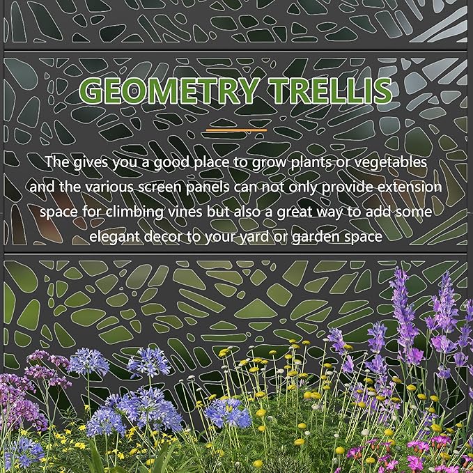 Casaphoria 72"x47" Metal Raised Garden Bed with Trellis(2 Pack), Outdoor Planter Box with Wheels & Drainage Holes for Climbing Plants, Flowers, Elevated Garden Kit, Black-Net-Arched