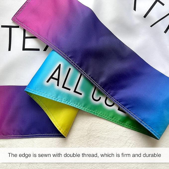 Double Sided Custom Flag 2X3 FT - Personalized pink Flags Banners - Design Print Your Own Logo/Picture/Photo/Text - Customized Indoor outdoor decoration Gift 2x3 Foot
